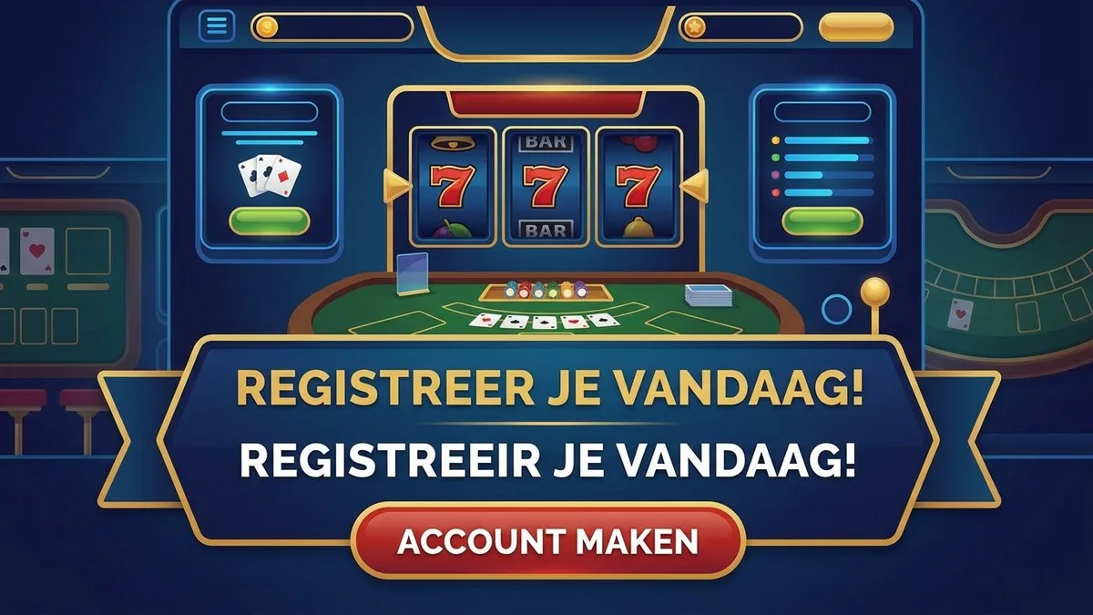 Registreren met bonus